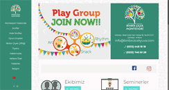 Desktop Screenshot of binbircicekyuva.com